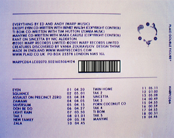 Plaid : Double Figure (CD, Album)