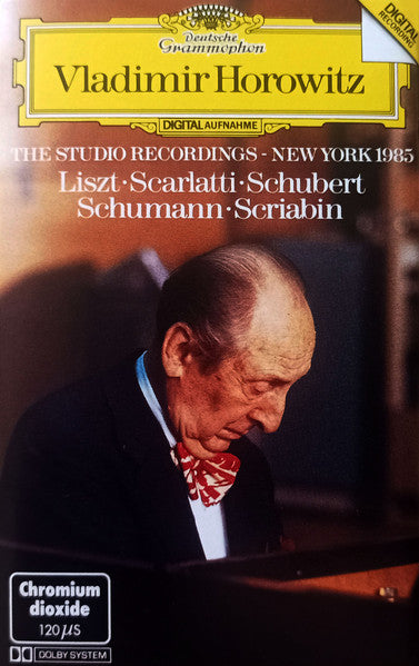 Vladimir Horowitz : The Studio Recordings - New York 1985: Liszt, Scarlatti, Schubert, Schumann, Scriabin (Cass, Album, Dol)