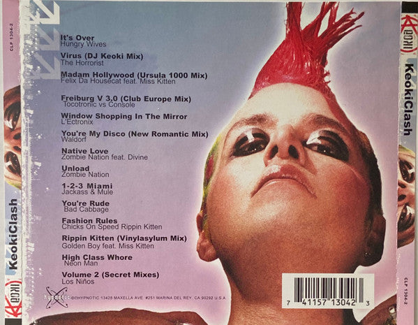 Keoki : KeokiClash (CD, Comp, Mixed)