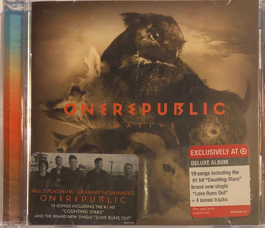 OneRepublic : Native (CD, Album, Dlx, RE, Tar)