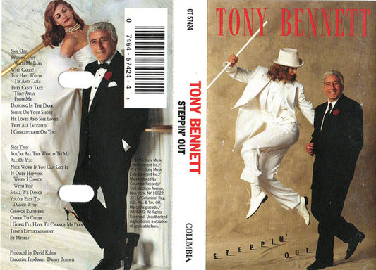 Tony Bennett : Steppin' Out (Cass, Album)