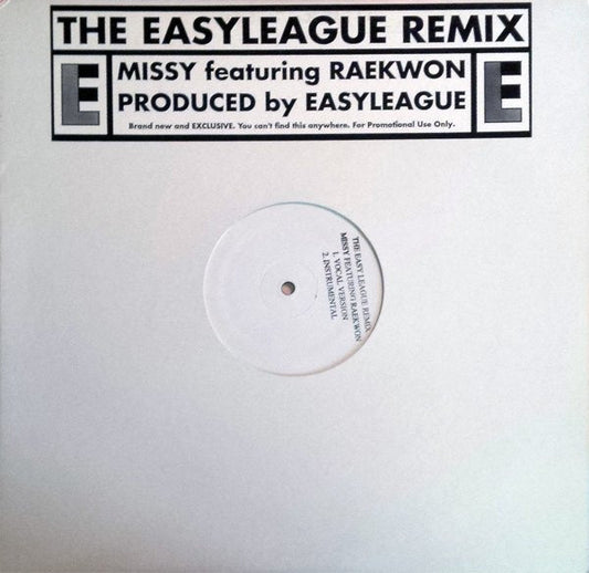 Missy Elliott Featuring Raekwon : The Easyleague Remix (12", Promo, W/Lbl)