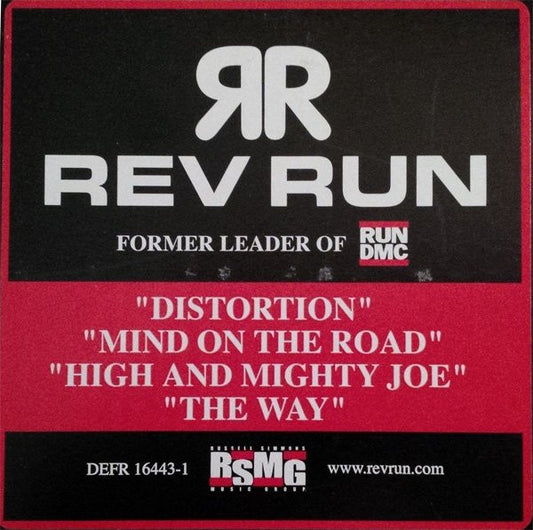 Run - Distortion / Mind On The Road / High And Mighty Joe / The Way (12") (VG+) - Endless Media