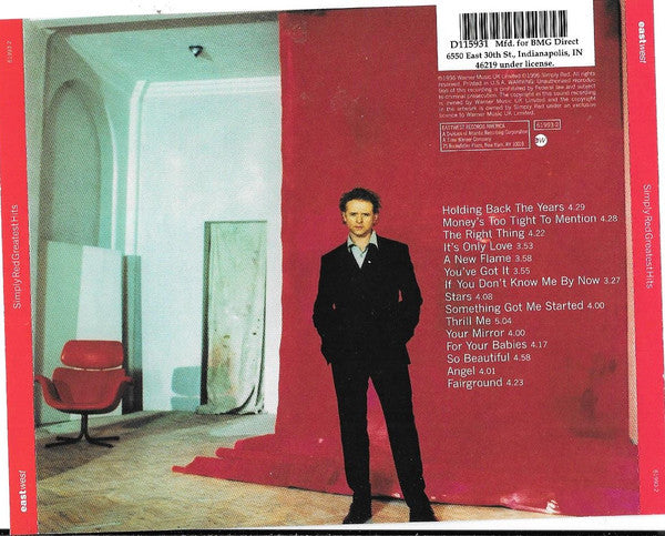 Simply Red : Greatest Hits (CD, Comp, Club, RM, WMO)