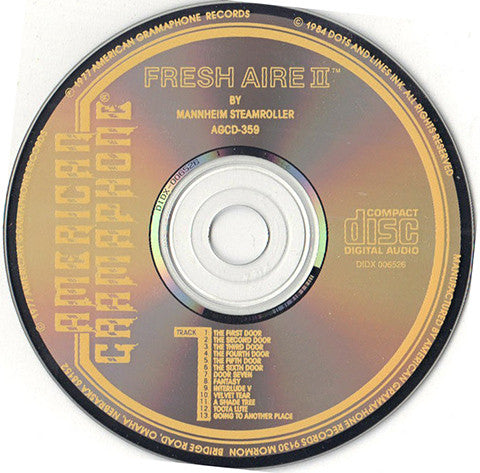 Mannheim Steamroller : Fresh Aire II (CD, Album, RE)