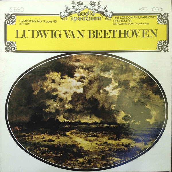 Ludwig van Beethoven, London Philharmonic Orchestra, Sir Adrian Boult - Symphony No. 3 Opus 55 (Eroica) (LP) (VG+) - Endless Media