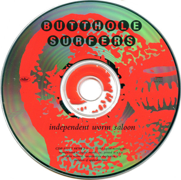 Butthole Surfers : Independent Worm Saloon (CD, Album)