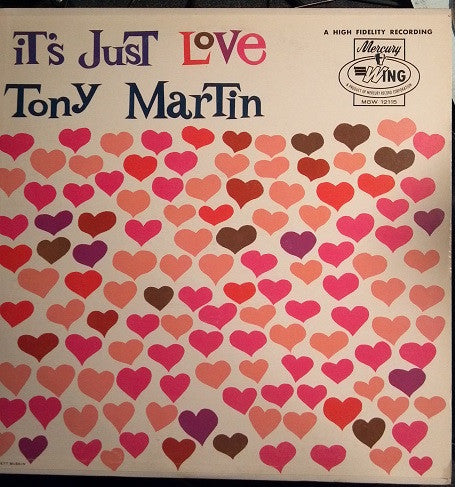 Tony Martin  - It's Just Love (LP) (VG) - Endless Media