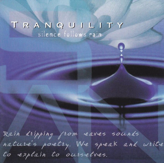 Various : Tranquility - Silence Follows Rain (CD, HDC)