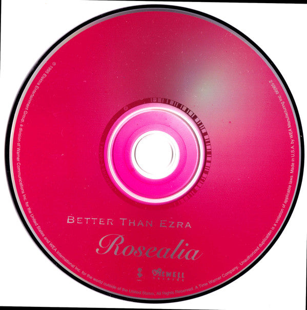 Better Than Ezra : Rosealia (CD, Maxi)