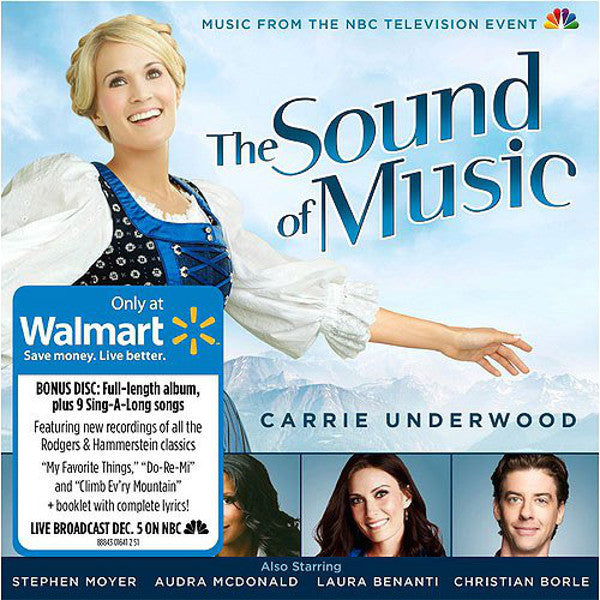 Rodgers & Hammerstein / Various : The Sound Of Music: Music From The NBC Television Event (2xCD, Album, Wal)