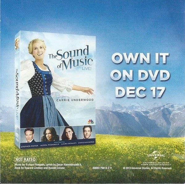 Rodgers & Hammerstein / Various : The Sound Of Music: Music From The NBC Television Event (2xCD, Album, Wal)