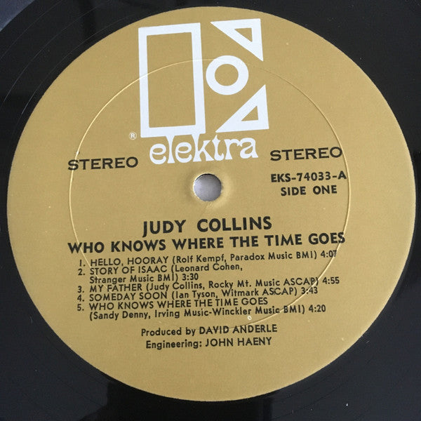 Judy Collins : Who Knows Where The Time Goes (LP, Album, Son)