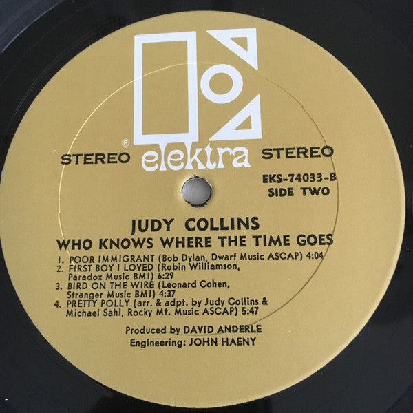 Judy Collins : Who Knows Where The Time Goes (LP, Album, Son)