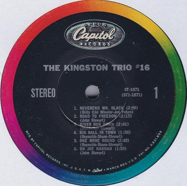 Kingston Trio : The Kingston Trio #16 (LP, Album, Los)