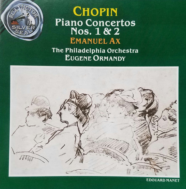 Frédéric Chopin - Emanuel Ax, The Philadelphia Orchestra, Eugene Ormandy : Piano Concertos Nos. 1 & 2 (CD, Album)