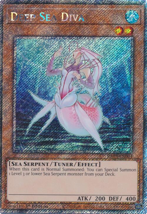 Deep Sea Diva (Platinum Secret Rare) [RA03-EN004] Yu-Gi-Oh Trading Card