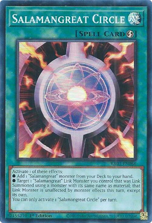 Salamangreat Circle [RA03-EN066] Yu-Gi-Oh Trading Card