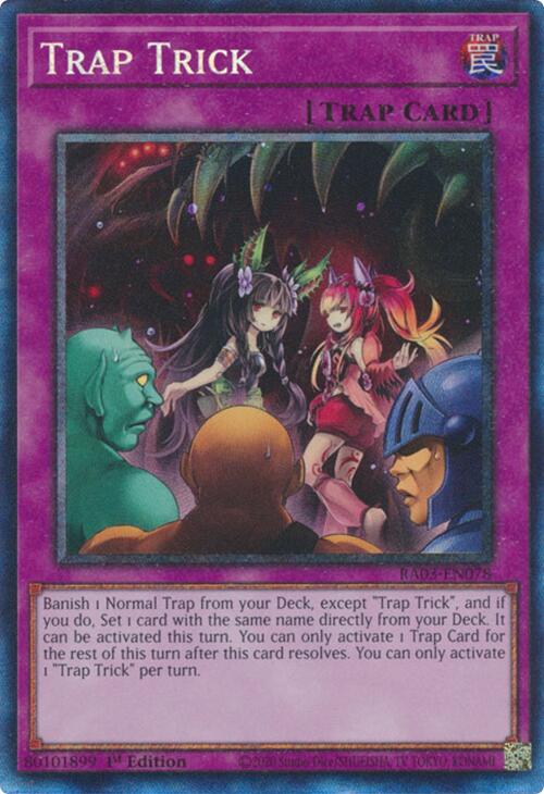 Trap Trick (PCR) [RA03-EN078] Yu-Gi-Oh Trading Card