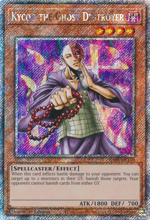 Kycoo the Ghost Destroyer (Platinum Secret Rare) [RA03-EN110] Yu-Gi-Oh Trading Card