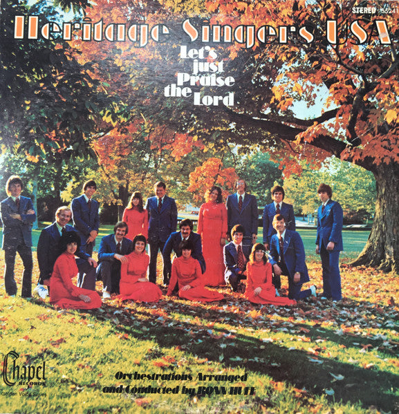 Heritage Singers USA : Let's Just Praise The Lord (LP)