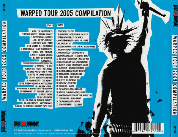Various : Vans Warped Tour '05 (2005 Tour Compilation) (2xCD, Comp)