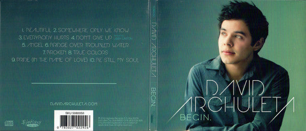 David Archuleta : Begin. (CD, Album)