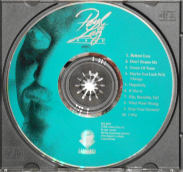 The Paul deLay Band : Ocean Of Tears (CD, Album)