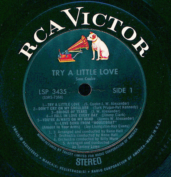 Sam Cooke : Try A Little Love (LP, Album)