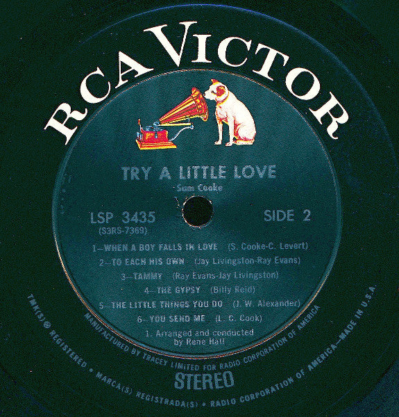 Sam Cooke : Try A Little Love (LP, Album)