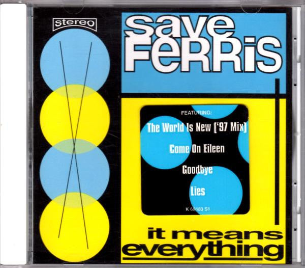 Save Ferris : It Means Everything (CD, Album, Enh)