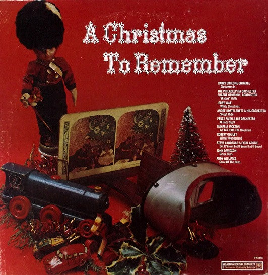 Various : A Christmas To Remember (LP, Comp)