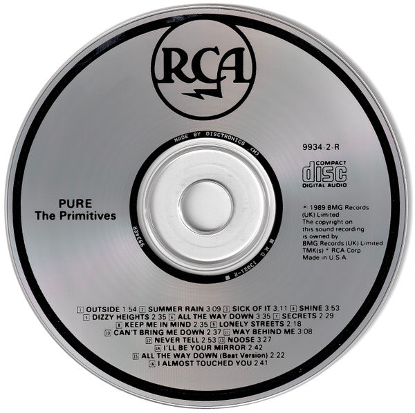 The Primitives : Pure (CD, Album)