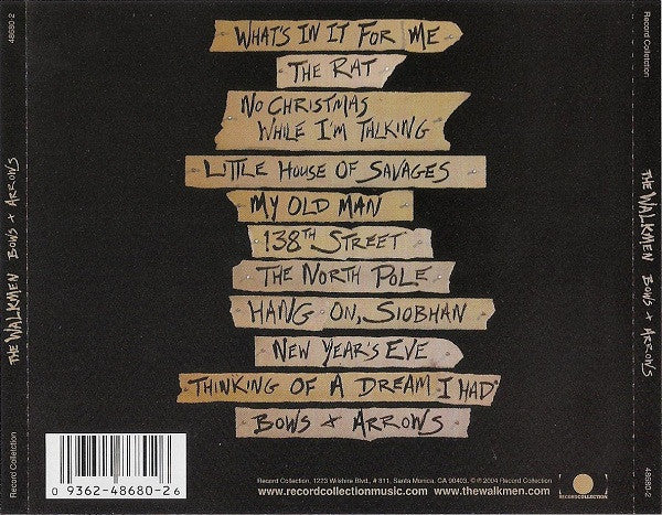 The Walkmen : Bows + Arrows (CD, Album)