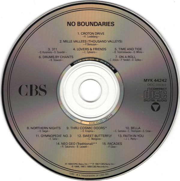 Various : No Boundaries (CD, Comp)
