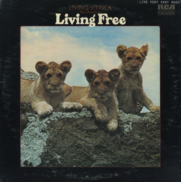 Living Strings : Living Strings Play Music From Living Free (LP, Album)
