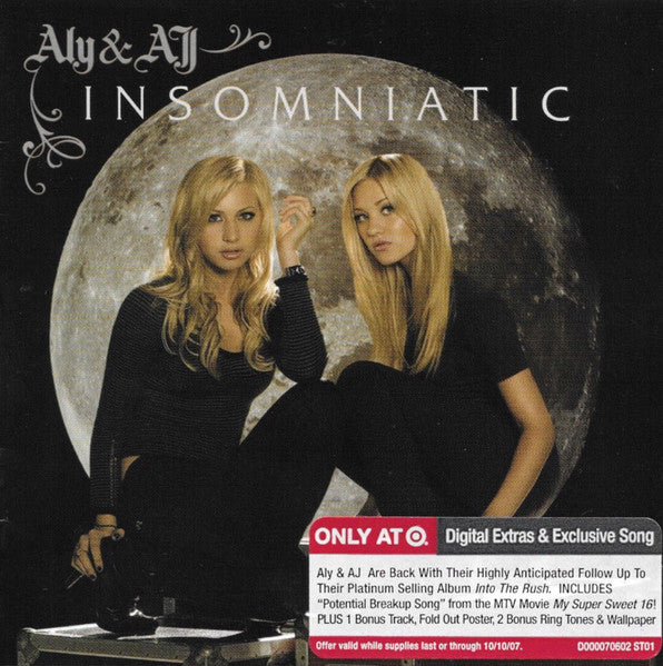 Aly & AJ : Insomniatic (CD, Album, Enh, Tar)