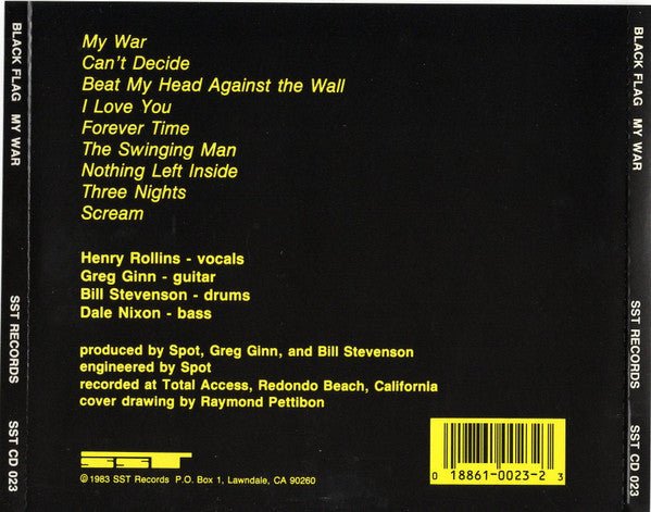 Black Flag : My War (CD, Album, RE, JVC)