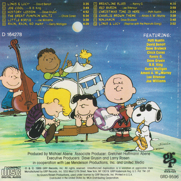 Various : Happy Anniversary, Charlie Brown! (CD, Comp, Club)