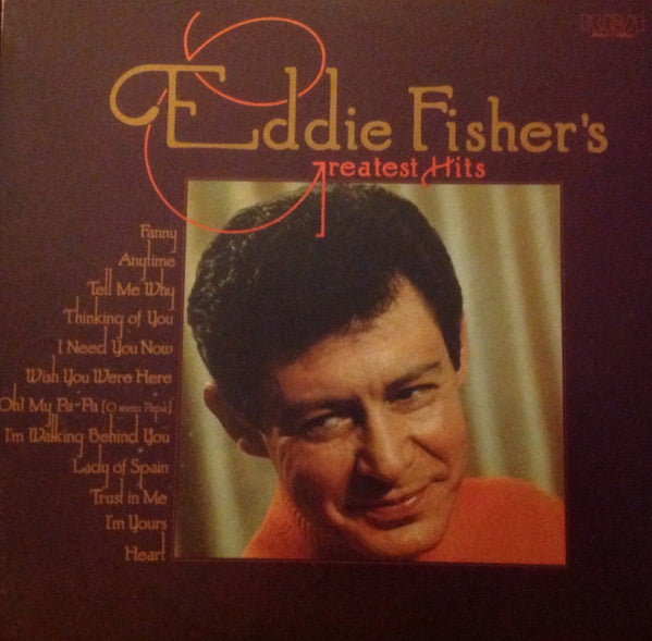 Eddie Fisher : Eddie Fisher's Greatest Hits (LP, Album, Comp, RE)