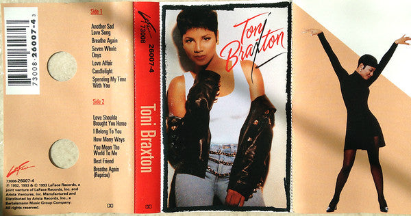 Toni Braxton : Toni Braxton (Cass, Album, |||)