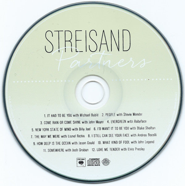 Barbra Streisand : Partners (CD, Album)