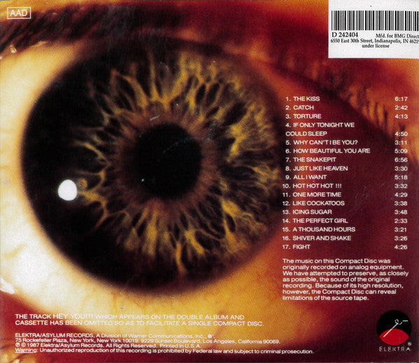 The Cure : Kiss Me Kiss Me Kiss Me (CD, Album, Club, RE, BMG)