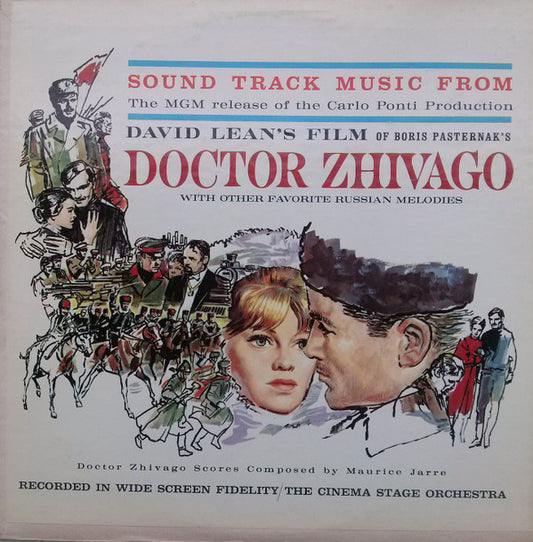 The Cinema Sound Stage Orchestra - Sound Track Music From Doctor Zhivago (LP) (VG+) - Endless Media