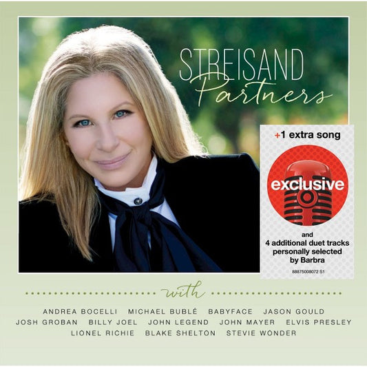 Barbra Streisand : Partners (2xCD, Album, Tar)