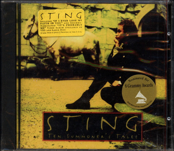 Sting : Ten Summoner's Tales (CD, Album, RE)