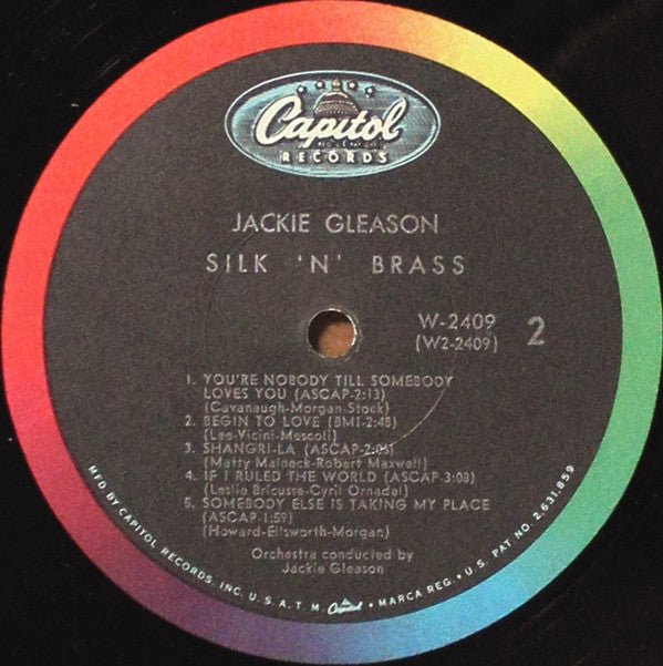 Jackie Gleason - Silk 'n' Brass (LP) (VG+) - Endless Media