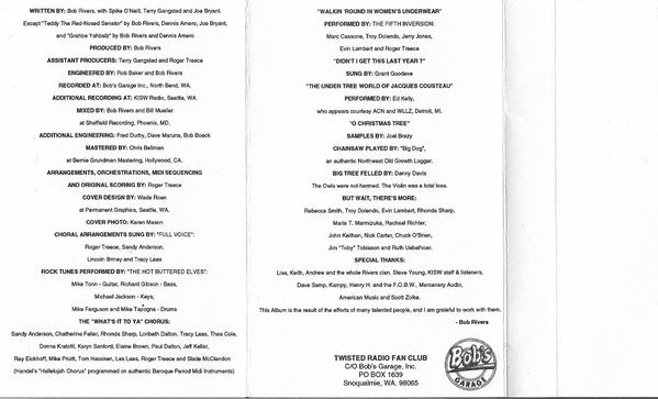 Bob Rivers & Twisted Radio : I Am Santa Claus (Cass, Album)
