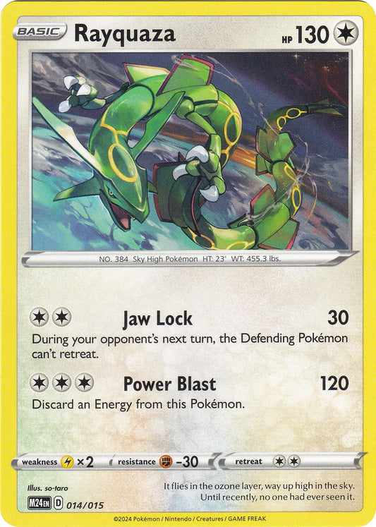 Rayquaza [M24 - 014/015] Pokemon Trading Card