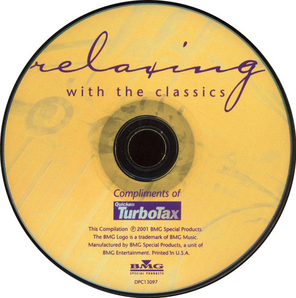 London Symphony Orchestra / Don Jackson (2) : Relaxing With The Classics (CD, Comp, Promo)